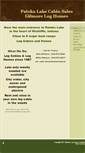 Mobile Screenshot of patokalakecabinsales.com
